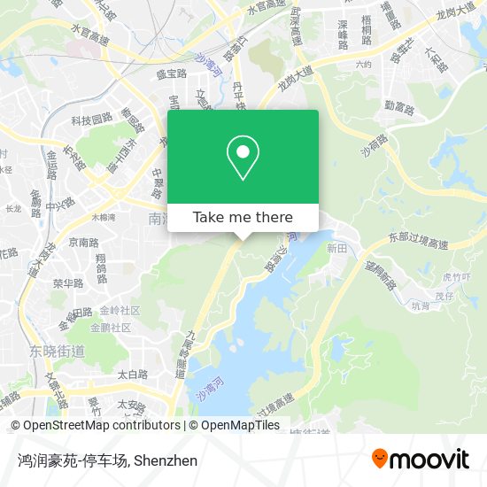 鸿润豪苑-停车场 map