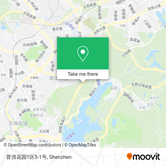 普强花园1区5-1号 map