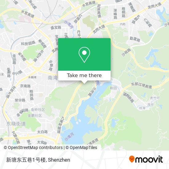 新塘东五巷1号楼 map