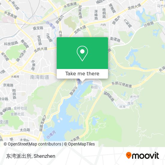 东湾派出所 map