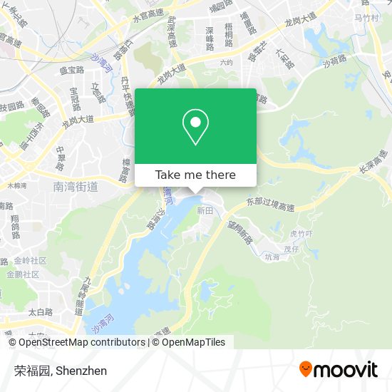 荣福园 map