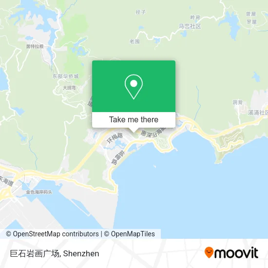巨石岩画广场 map