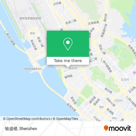 愉盛楼 map