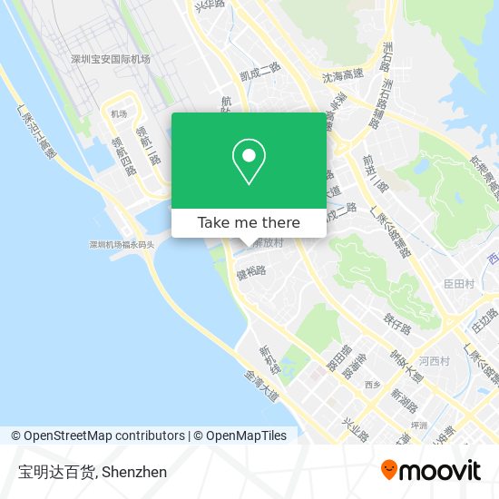 宝明达百货 map