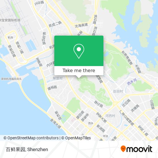 百鲜果园 map