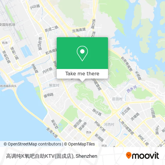 高调纯K氧吧自助KTV(固戍店) map