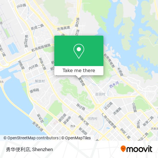 勇华便利店 map