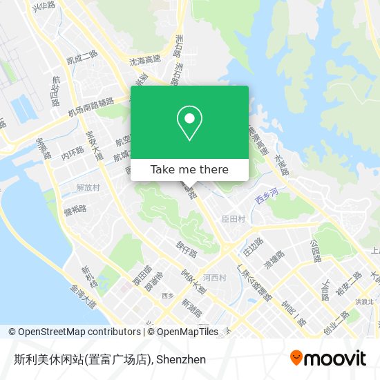 斯利美休闲站(置富广场店) map