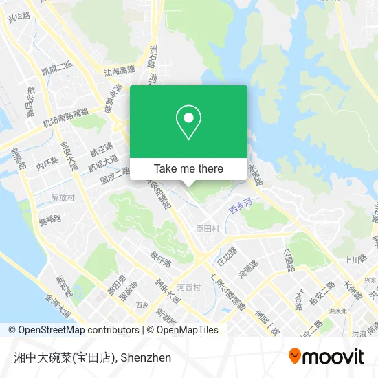 湘中大碗菜(宝田店) map