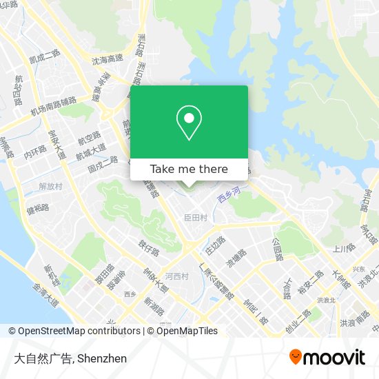 大自然广告 map