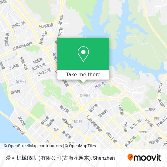 爱可机械(深圳)有限公司(古海花园东) map