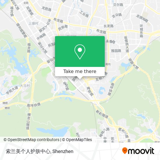 索兰美个人护肤中心 map