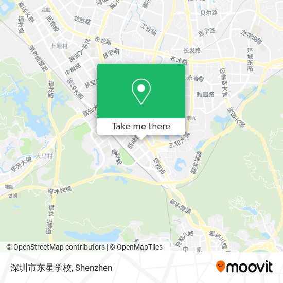 深圳市东星学校 map