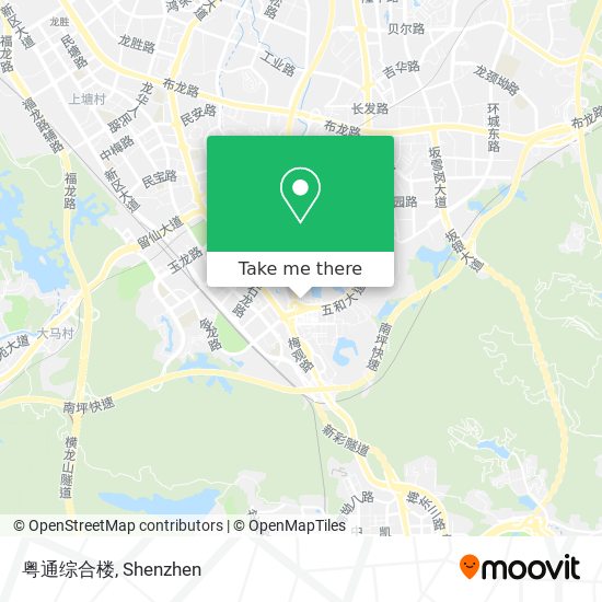 粤通综合楼 map