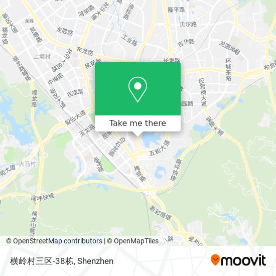 横岭村三区-38栋 map