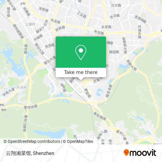 云翔湘菜馆 map