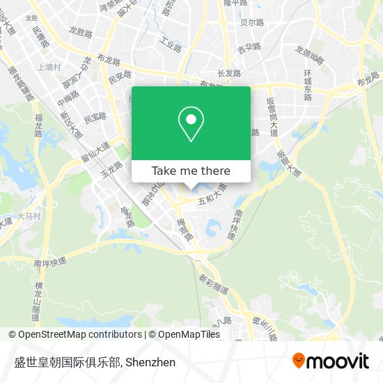 盛世皇朝国际俱乐部 map