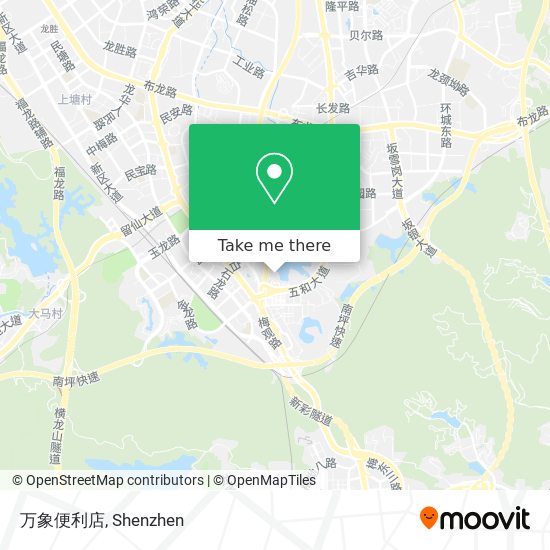 万象便利店 map