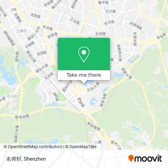 名师轩 map