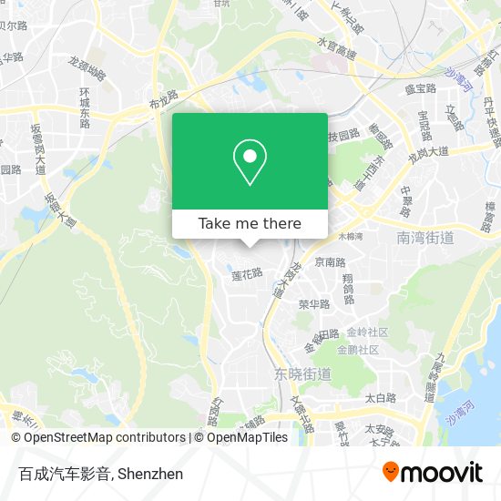 百成汽车影音 map