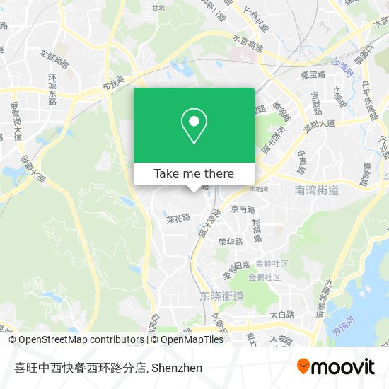 喜旺中西快餐西环路分店 map