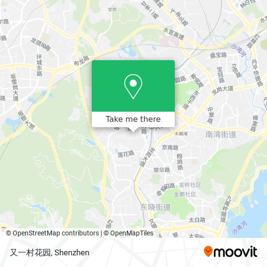 又一村花园 map