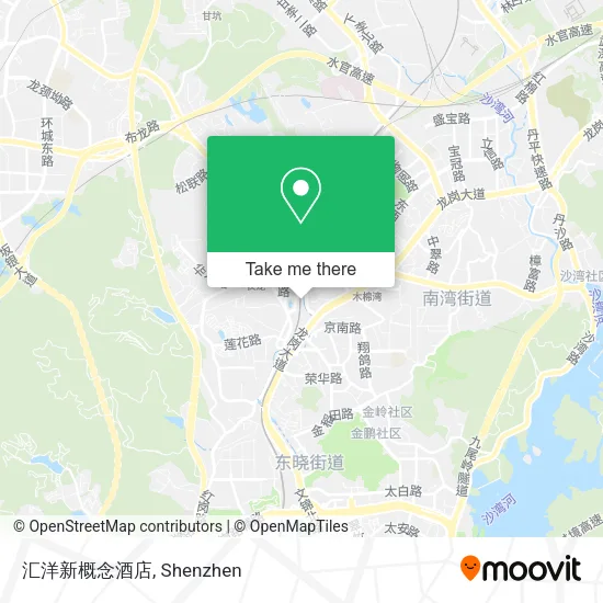 汇洋新概念酒店 map