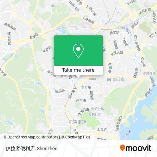 伊拉客便利店 map