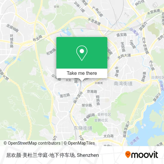 居欢颜·美杜兰华庭-地下停车场 map