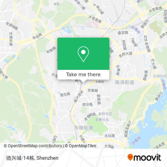 德兴城-14栋 map