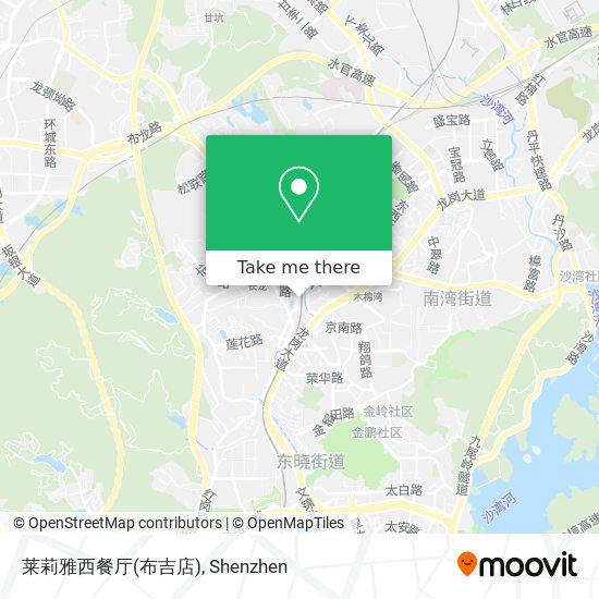 莱莉雅西餐厅(布吉店) map