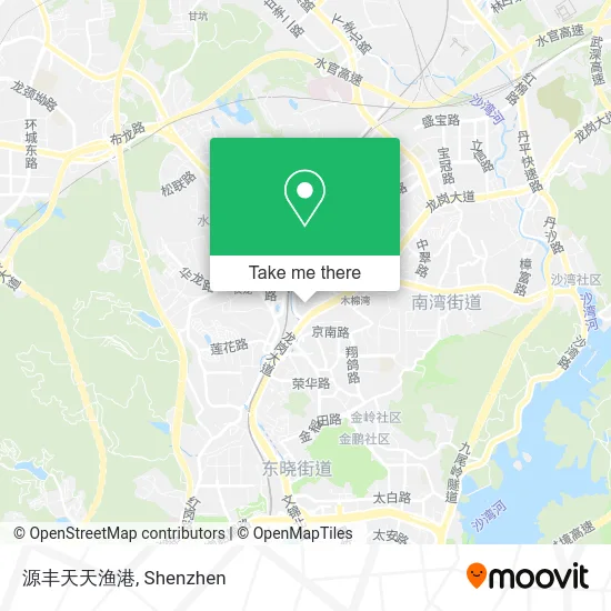 源丰天天渔港 map