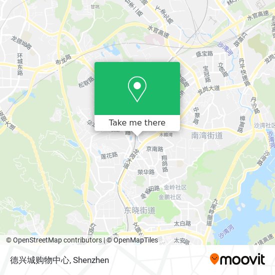 德兴城购物中心 map