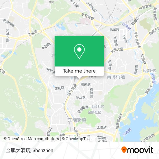 金鹏大酒店 map
