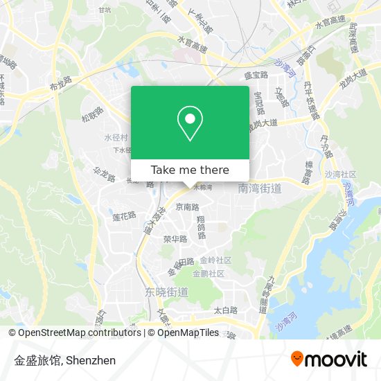 金盛旅馆 map