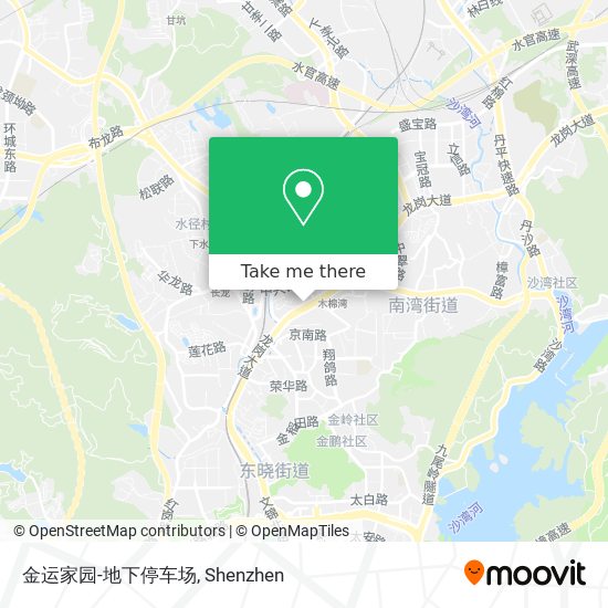 金运家园-地下停车场 map