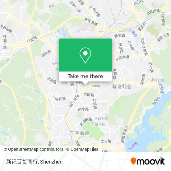 新记百货商行 map