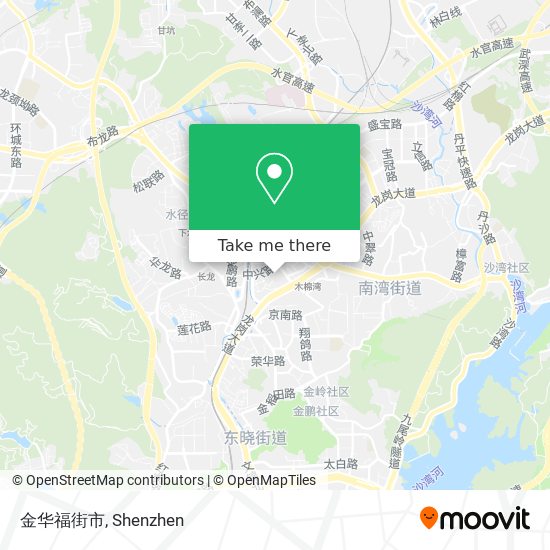 金华福街市 map