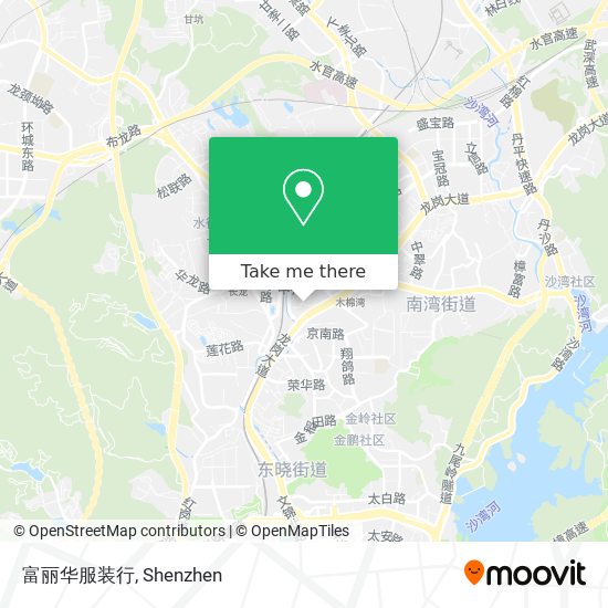 富丽华服装行 map