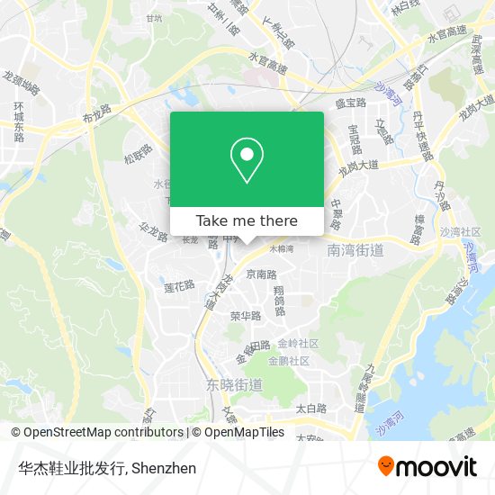 华杰鞋业批发行 map