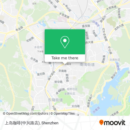 上岛咖啡(中兴路店) map