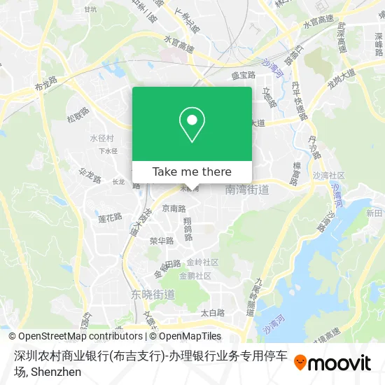 深圳农村商业银行(布吉支行)-办理银行业务专用停车场 map