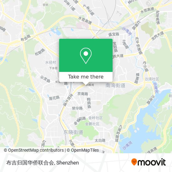 布吉归国华侨联合会 map