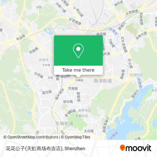 花花公子(天虹商场布吉店) map