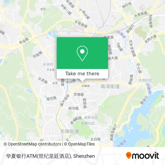 华夏银行ATM(世纪皇廷酒店) map