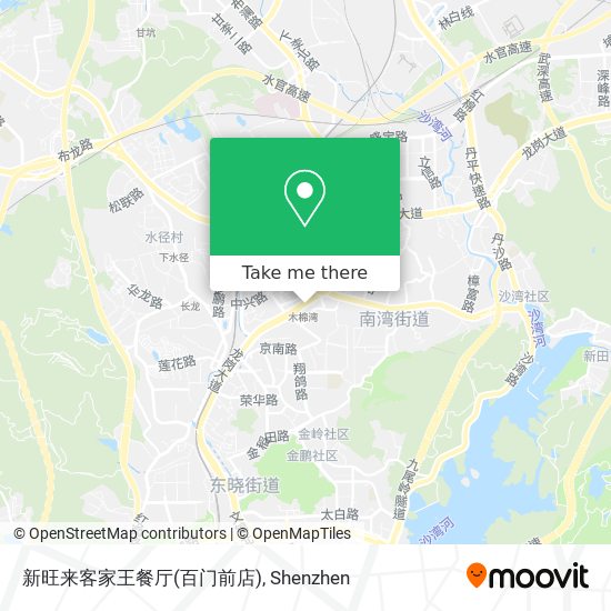 新旺来客家王餐厅(百门前店) map