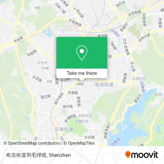 布吉街道羽毛球馆 map