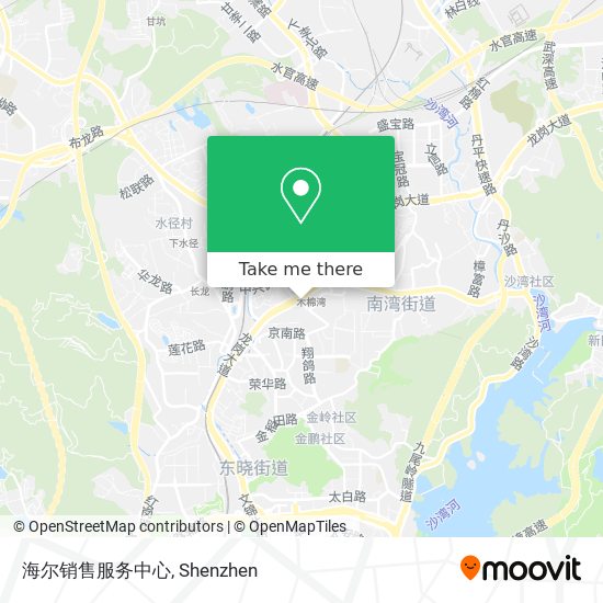 海尔销售服务中心 map
