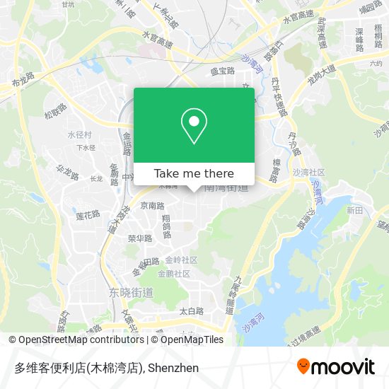 多维客便利店(木棉湾店) map