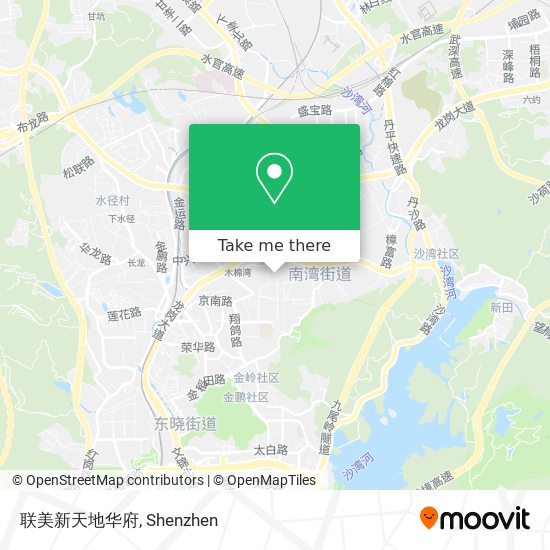 联美新天地华府 map